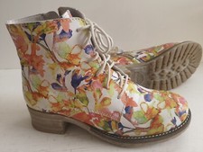 Damen Schuhe Stiefel Boots Pumps BRAKO Gr 40 beige gelb weiß Leder