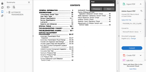 # OFFICIAL WORKSHOP Repair MANUAL for MITSUBISHI PAJERO II 1991-1999 WIRING # - Picture 6 of 6