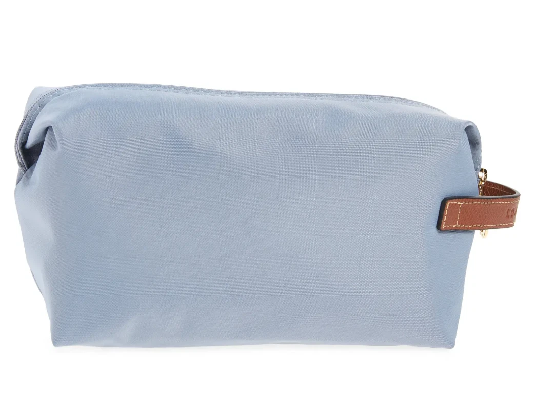 Large Linen Zip Pouch  Makeup Bag – The Pear Co.