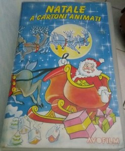 Immagini Natale Cartoni Animati.Vhs Natale A Cartoni Animati Avo Film Ottima In Tutto Ebay