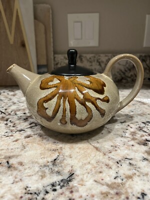 Pier 1 Imports Hand Painted Pottery KIOKO Tea Pot With Lid