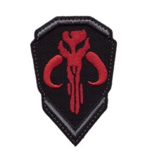 Boba Fett Bounty Hunter Mythosaur Skull Patch Iron on
