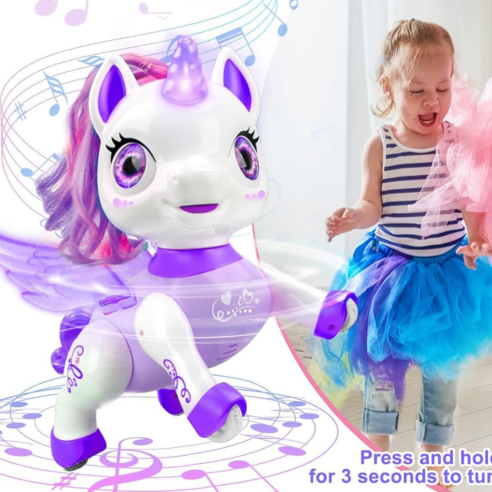 Roboter Kinder, Einhorn Geschenke Für Mädchen, Ferngesteuertes Einhorn Spielzeug