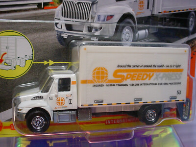2021 Matchbox Working Rigs INTERNATIONAL MV BOX TRUCK 1/16➽ white