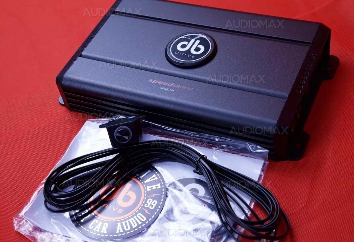 DB Drive SPA6.1M Amplifier Speed Series 2Ohm (600 Watts) 1 Channel
