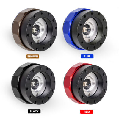 Aluminum 70mm 6 Hole Racing Simulator Game Steering Wheel Quick Release Hub Adapter For MOZA Simagic M10 A/Mini Euro Truck QR040