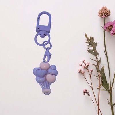 Schlüsselanhänger cute Ballon Herz Charms Taschen Taschenbaumler Key Chains