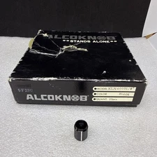 Alco Knob KLN-500B 1/8 Solid CNC Aluminum Control Knob.