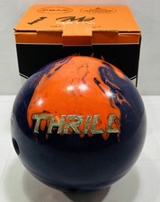 MOTIV TOP THRILL Bowling Ball 10 Lb Purple / Orange Halogen V2 Core W/ Box MOTIV TOP THRILL Bowling Ball 10 Lb Purple / Orange Halogen V2 Core W/ Box - Image 1