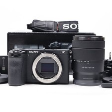SONY a6700 ILCE-6700M w/ SEL18135 Lens (ShutterCount:3428) [Top Mint] #7109TH