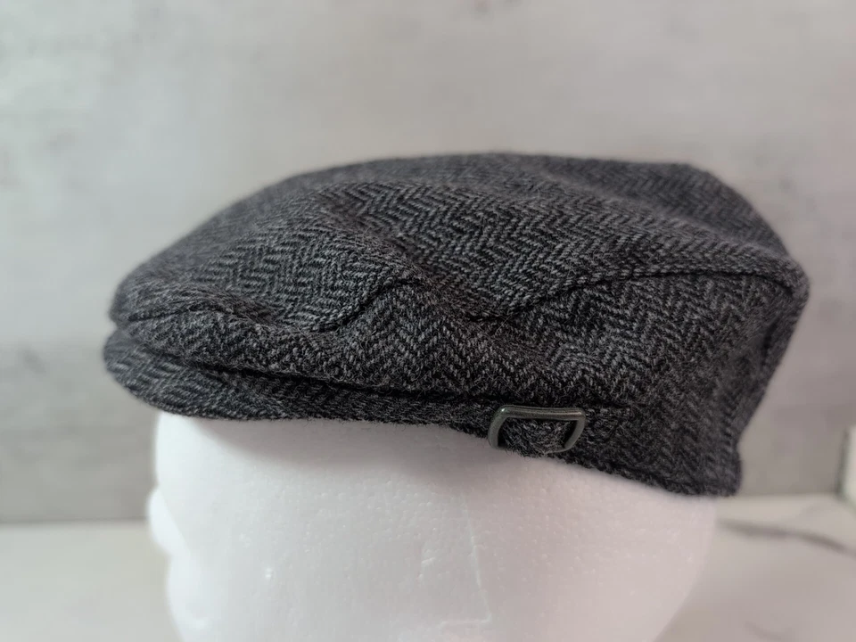 Janie and Jack Gris Tweed Cabby Newsboy Sombrero 12-24 Meses NUEVO Foto 3 de 4