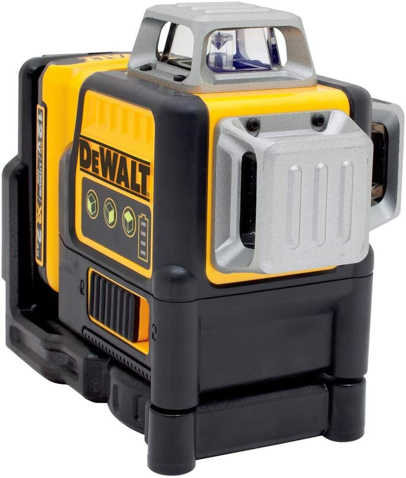 Laser Level 360 Self Leveling, 3 Way Green Laser Leveler Tool 12V MAX with 2.0Ah