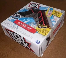 Tech Deck Starter Kit Ramp Set And Board Spin Master Pre-owned 