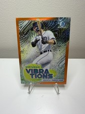 2022 Bowman - Virtuosic Vibrations Spencer Torkelson #VV-2 Orange Refractor /25