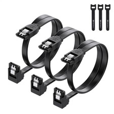 90 Degree SATA Cable Right Angle NEW