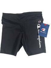 Champion Girls Small 7/8 Bike Shorts Black