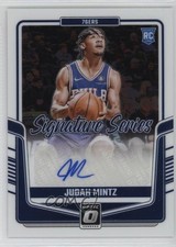 2024-25 Panini Donruss Optic Signature Series Judah Mintz #SS-MNT Auto 1dm4