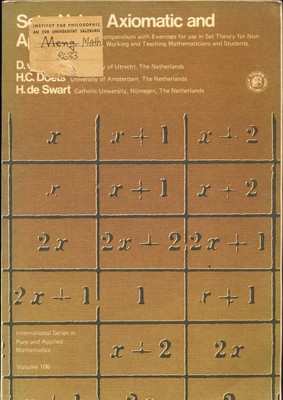 Sets: Naive, Axiomatic and Applied A basic compendium with exercises for use in 