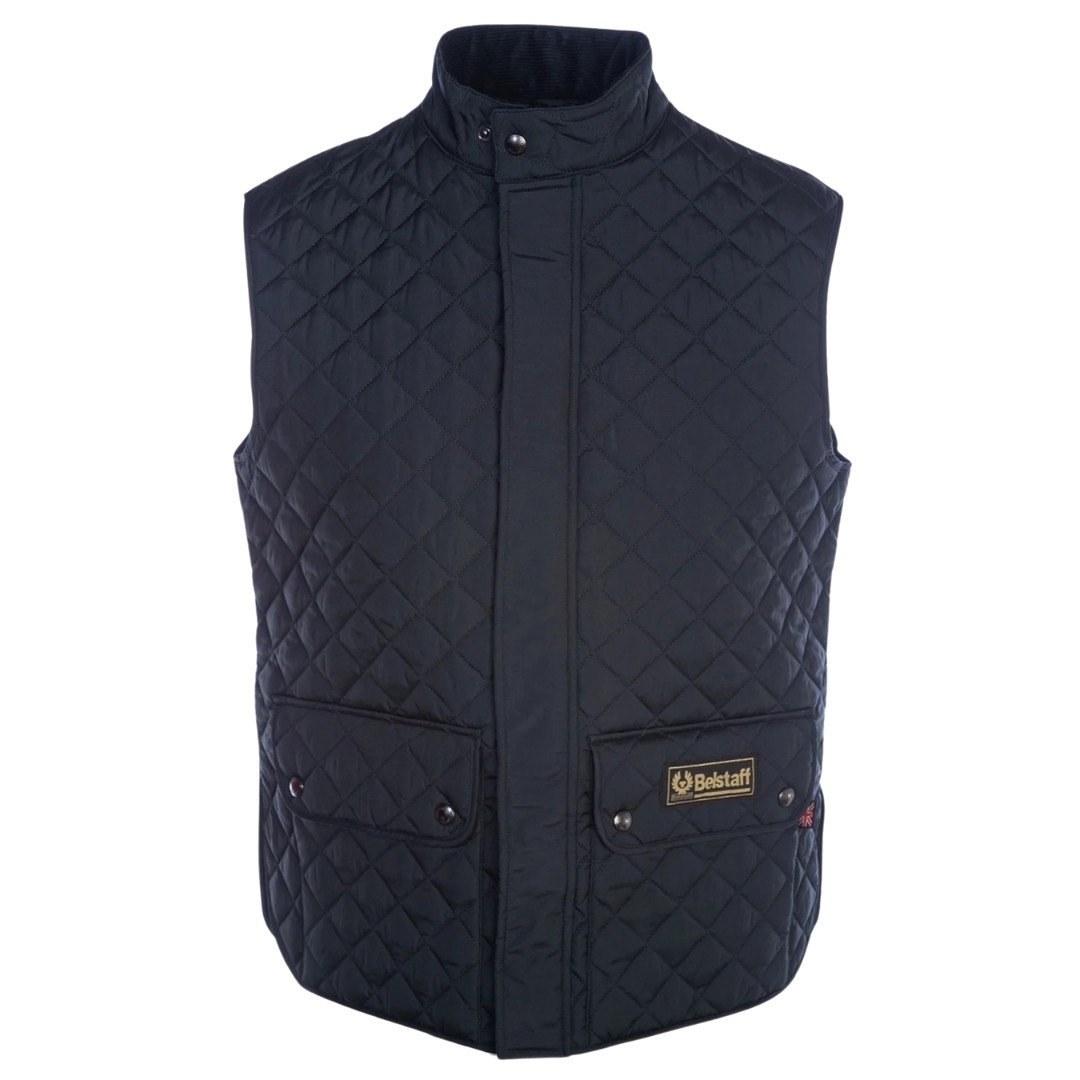 Темно-синий жилет Belstaff жилетный жакет 39490₽