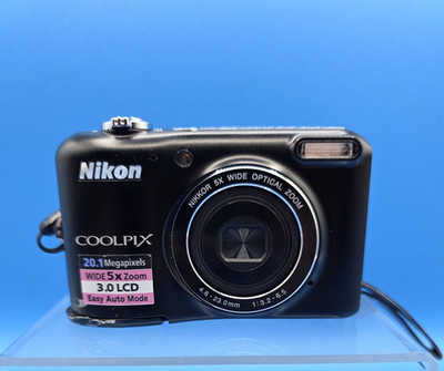 Nikon Coolpix L28 20.1 Megapixel Digital Compact Camera ( Untested )