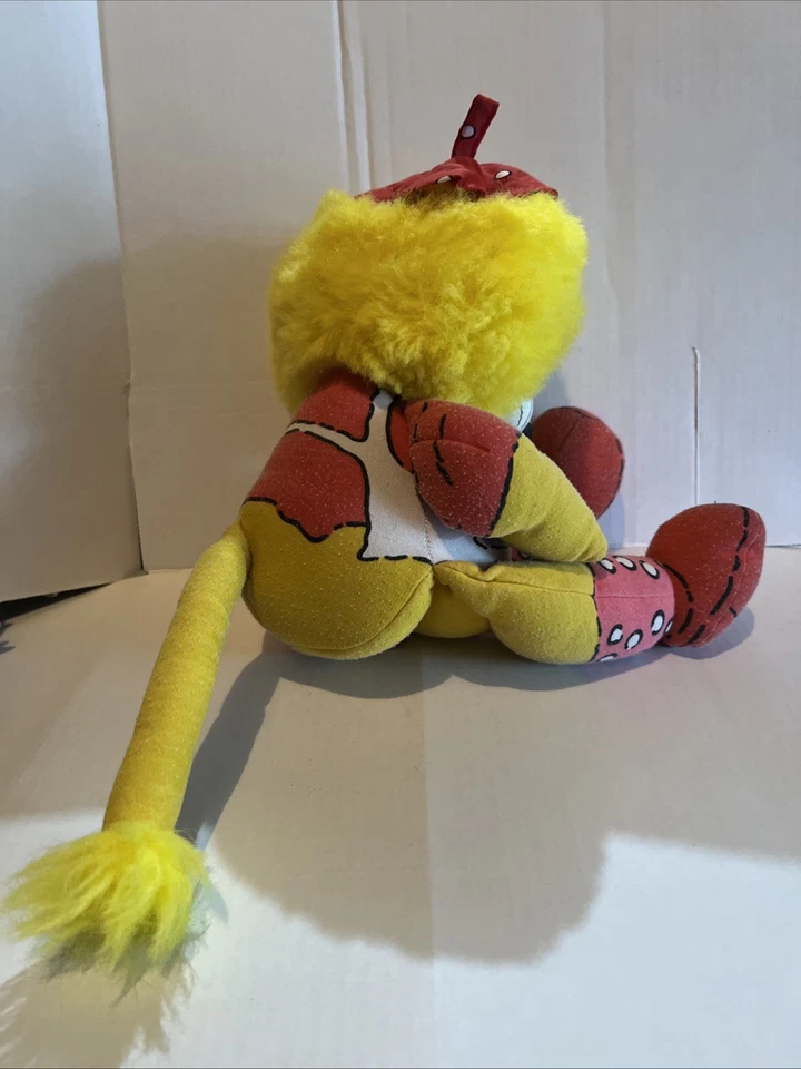 Vintage Zoobilee Zoo Van Go Lion Stuffed Puppet Plush 13” 1986 Hallmark - Image 4 of 4