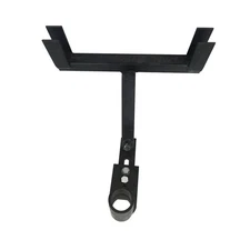 Tow Tuff Car, Truck, ATV Trash Can Trailer Hitch, Black, TTF-DD