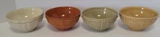 4 Noble Excellence Toscano 5" Ice Cream Dessert Bowls Mixed Colors