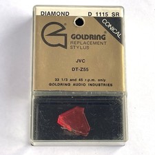 JVC DT-Z5S Replacement Diamond Stylus for L-E20BJ / Z-5P Goldring D1115SR - NOS