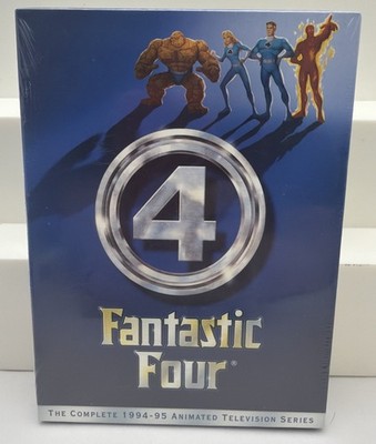 Fantasic Four Complete 1994-95 Animated TV 90s Series DVD 4-disc NEW SEALED OOP