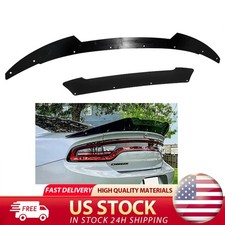 For Dodge Charger 2015-2023 Glossy Black Hellcat Style Rear Trunk Spoiler Wing