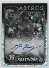 2024 Chrome Rookie Black & White Mini-Diamond Refractor Grae Kessinger Auto 12kh