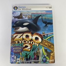 Zoo Tycoon 2: Marine Mania Expansion for Pack Windows PC CD 2006