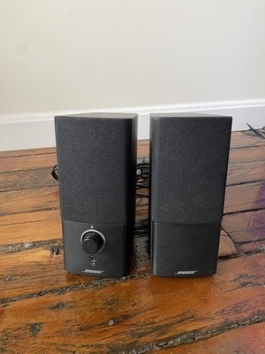 Bose Companion 2 Series III Multimedia Laptop Computer Speakers Black w/ Adapter