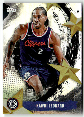 2025 Topps Flagship NBA No. SA-18 Kawhi Leonard Stars of NBA Holo