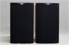 Bowers Wilkins B W DM601 S2 Bookshelf Speakers Pair Black Confirmed Operation
