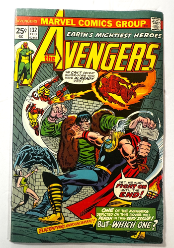 Avengers #132, (1975 Marvel) Kangs War II, Legion of the Unliving II, VF/8.5 - Picture 11 of 16