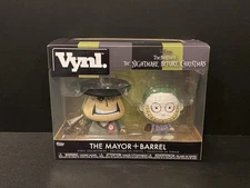 Funko VYNL. Disney The Mayor + Barrel Tim Burton The Nightmare Before Christmas
