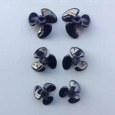 High-Speed Immersion 3-Blatt Paddel OD 26MM 30MM 34MM Propeller für RC Boot DIY