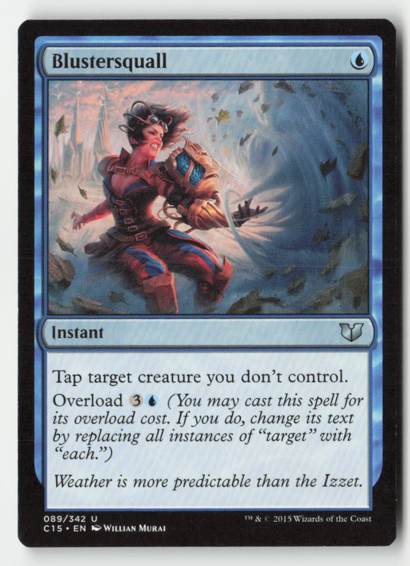 Blustersquall 89 Uncommon Commander 2015 Magic: The Gathering Lightly Played