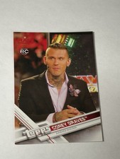 WWE Announcer Corey Graves 2017 RAW Topps #14 Rookie RC Card