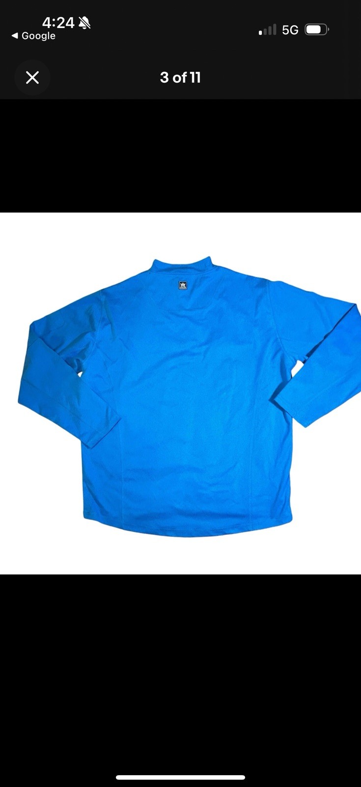 Peter Millar Quarter Zip Element Performance Flee… - image 6