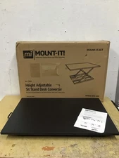 Mount It! Height Adjustable Sit Stand Standing Desk Converter MI-7929