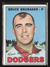 1967 Topps #276 Bruce Brubaker - VG/EX Set Break!