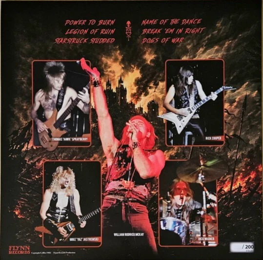 GRIFFIN – Dogs Of War (Demo 1983) (LIM. 200 HAND NUMBERED BLACK LP*US METAL)