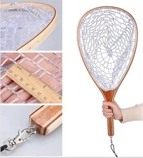 Freestone Outfitters Rete da Pesca a Mosca in Legno Senza Pietra