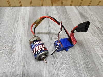 Fits Traxxas XL5 and Titan 12T 550 Waterproof Brushed Esc And Motor Combo 
