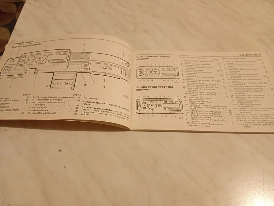 VOLKSWAGEN GOLF : LIBRETTO USO E MANUTENZIONE ED. AGOSTO 1977 - Immagine 4 di 4