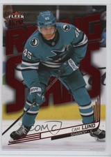 2025-26 Upper Deck Fleer Ultra Rising Stars Red 9/49 Cam Lund #RS-31 Rookie RC