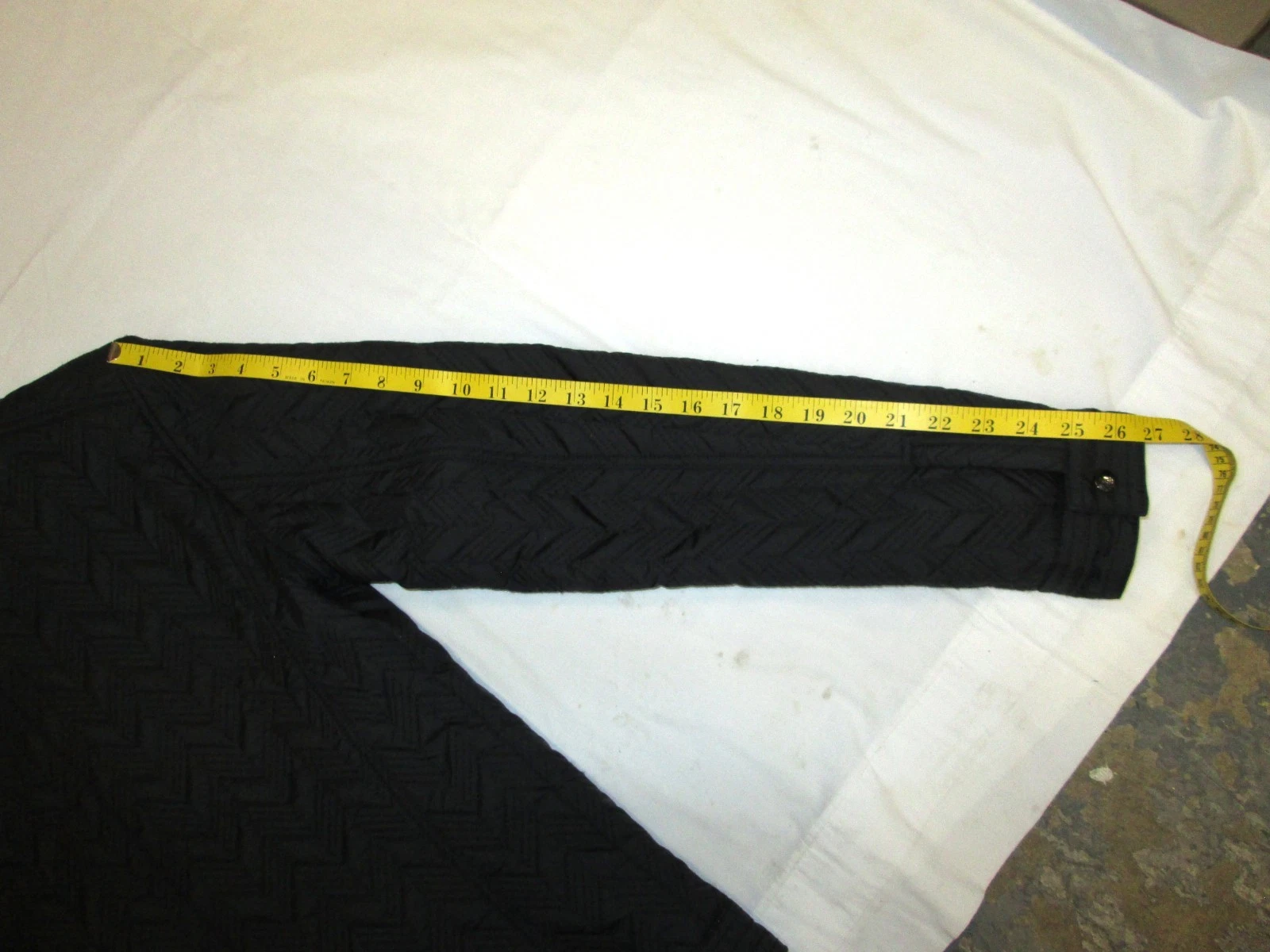 VERSACE COLLECTION MEN'S QUILTED BLACK MOTO JACKET image 21
