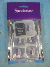 Bundle of 5 Speederlash 128GB microSDXC Memory Cards - FREE SHIPPING - NEW